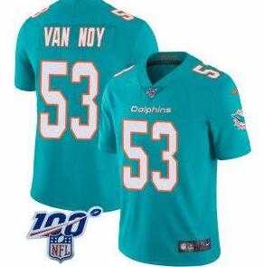Nike Dolphins 53 Kyle Van Noy Aqua 100th Season Vapor Untouchable Limited Jersey Dzhi,We sell and wholesale Nike Dolphins 53 Kyle Van Noy Aqua 100th Season Vapor Untouchable Limited Jersey Dzhi on line form chian!